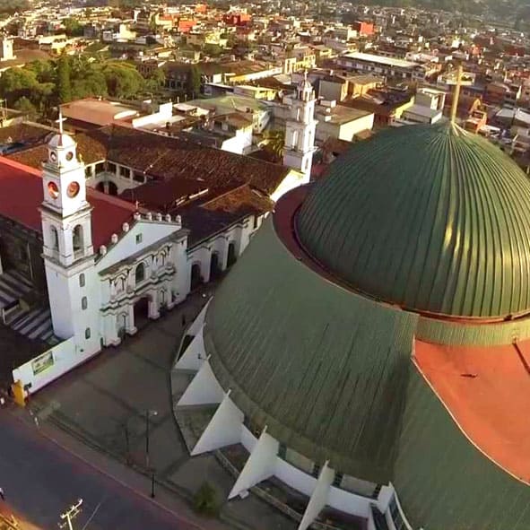 Sorprenderse con el domo del Templo de Santa María La Asunción – HUACHINANAGO, PUEBLOS MÁGICOS